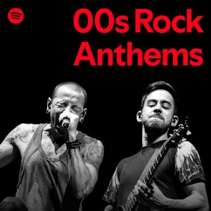00s Rock Anthems, Alternative Rock playlist cover
